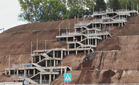3 августа барнаульцы смогут подняться по лестнице в Нагорный парк