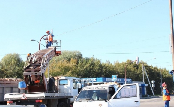 В Барнауле на одном из опасных перекрестков устанавливают светофоры