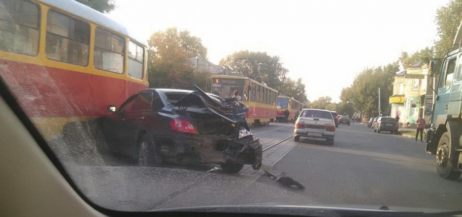 Серьезная авария на Советской Армии