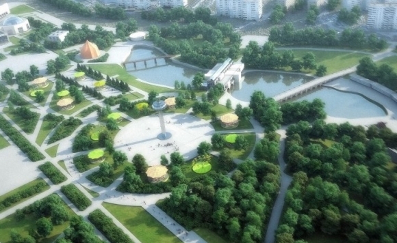 Проект застройки барнаульского парка «Юбилейный» отправят на доработку