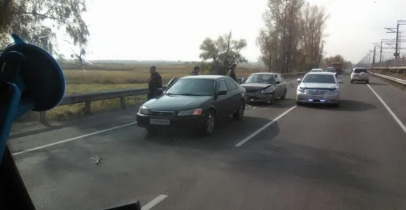 Авария на трассе Барнаул - Новоалтайск