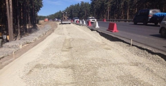 Первый этап расширения объездной дороги завершили в Барнауле