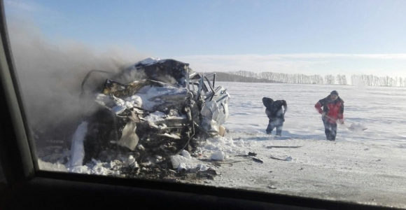 На алтайской трассе произошла смертельная авария