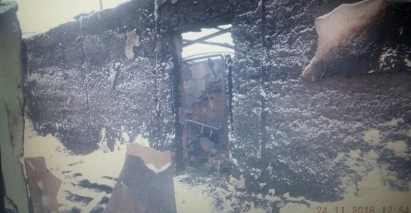 Алтайской семье нужна помощь после пожара