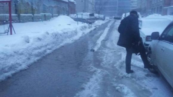 В центре Барнаула случился новый потоп