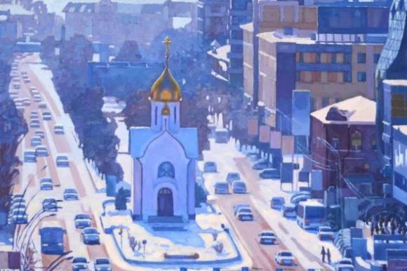 В Барнауле открылась выставка картин с видами городов Сибири