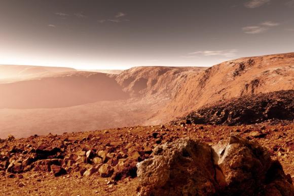 Финский режиссер создал видео полета над Марсом