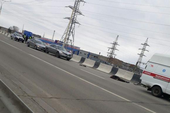 На трассе водитель Audi A6 насмерть сбил велосипедиста