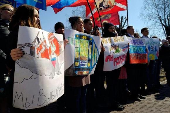 В Барнауле прошел антитеррористический митинг