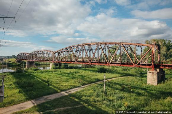 Дореволюционный мост в посёлке Тальменка