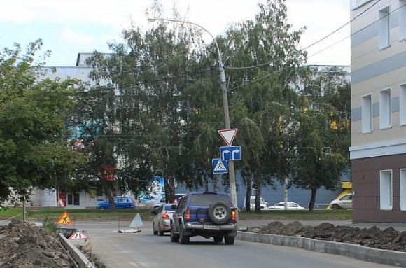 Как идет ремонт на ул. Э. Алексеевой (фото)