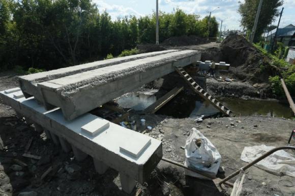 Ремонт моста на ул. Матросова продлевается на неустановленный срок