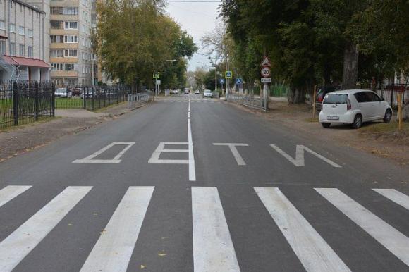 Улицу Горно-Алтайскую отремонтировали раньше срока (фото)