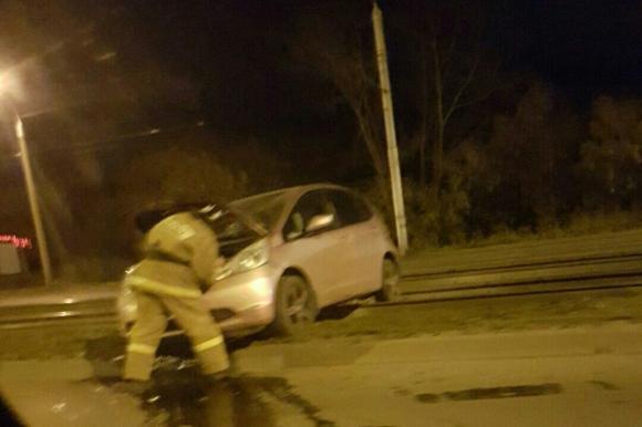 Две автомобильные аварии произошли ночью 1 октября в Барнауле (фото)