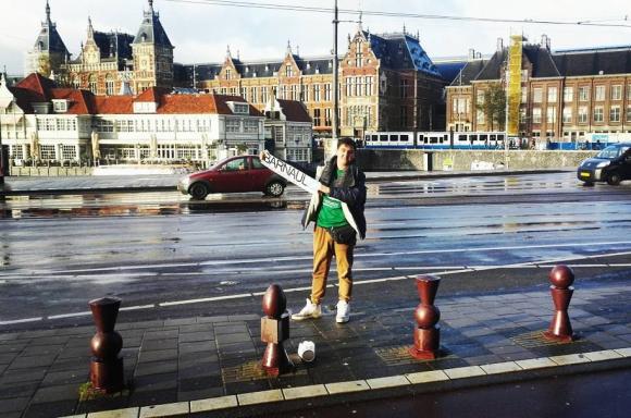 Голландия встречает участников автопробега: гостеприимный Амстердам (фото)