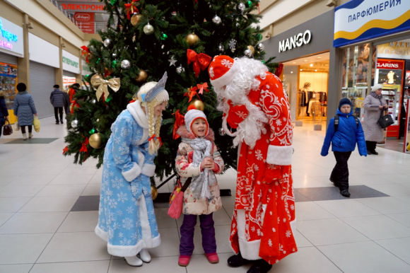 В барнаульском торговом центре пройдет праздник с участием Деда Мороза из Великого Устюга