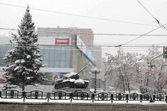В Алтайском крае в воскресенье будет снег и метель