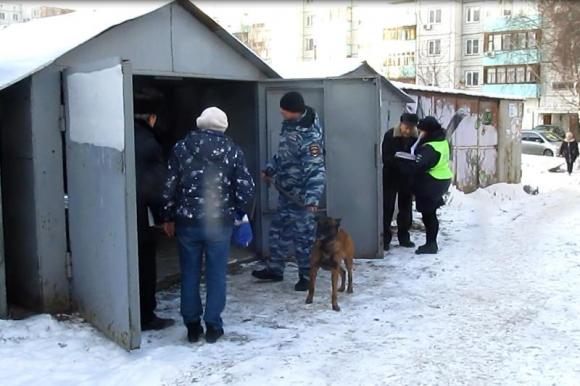 Полицейские Барнаула задержали воров, которые в течение месяца грабили гаражи