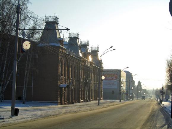 Безлюдный посленовогодний Барнаул: кадры от 1 января 2018 года