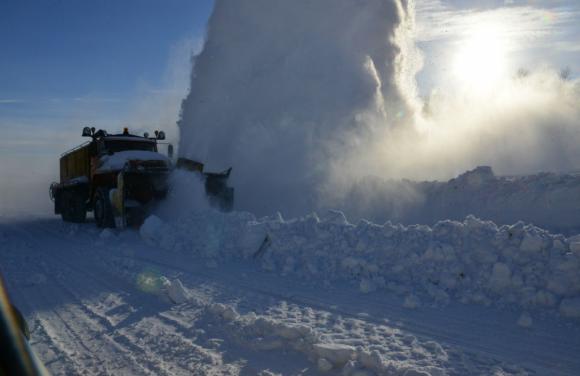 Снегопад 16 января стал рекордным для Алтайского края