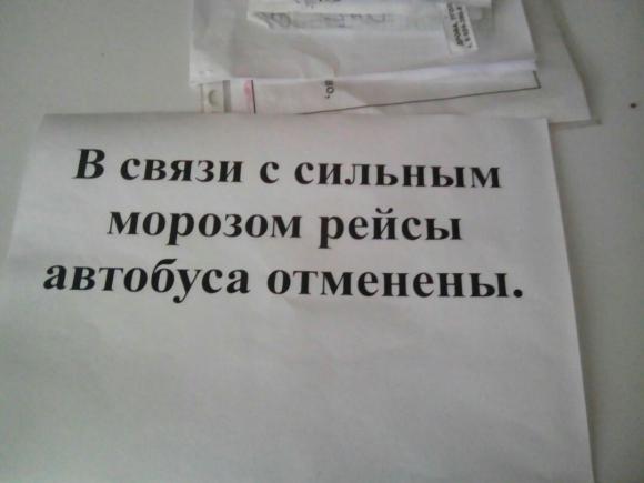 Жители алтайского села жалуются, что отрезаны от города: единственный автобус отменили из-за морозов