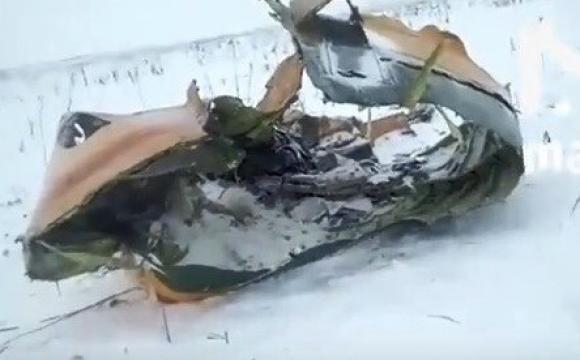 В Подмосковье потерпел крушение самолёт с 71 человеком на борту
