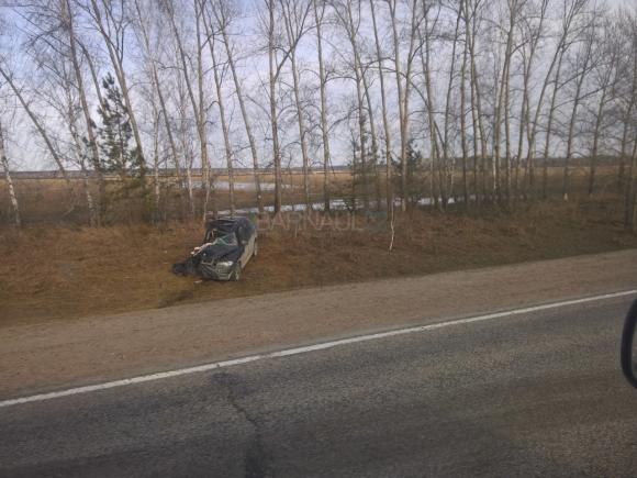 Смертельная авария произошла на трассе Р-256 в районе Тальменки