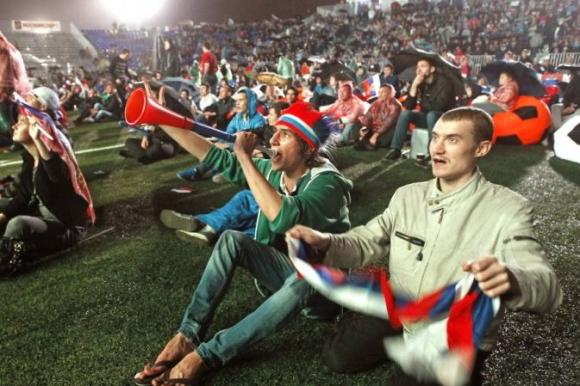 В Барнауле появится официальная фан-зона для футбольных болельщиков