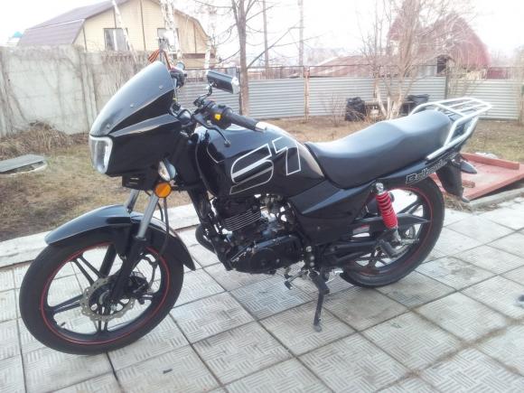 Барнаулец просит горожан помочь в поиске украденного мотоцикла