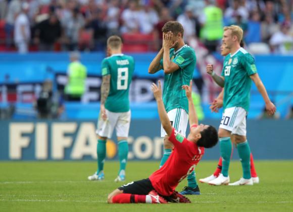 Германия вылетела с чемпионата мира по футболу 2018