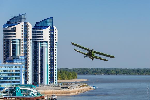 Как в Барнауле отметили День Воздушного флота (фото и видео)