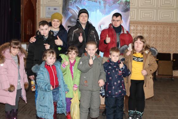 Детишки из Славгорода благодаря проекту 