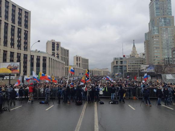 В Москве прошел массовый митинг за свободный интернет (фото)