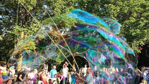 Фестиваль мыльных пузырей пройдет в парке 