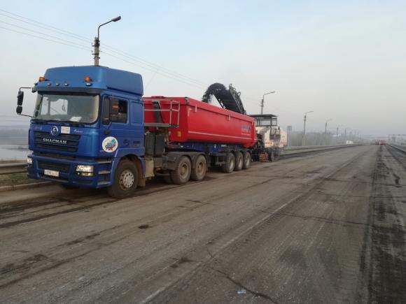 Как идет ремонт на Новом мосту в Барнауле (фото)