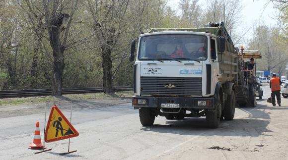 Павловский тракт в районе Попова перекроют из-за ремонта