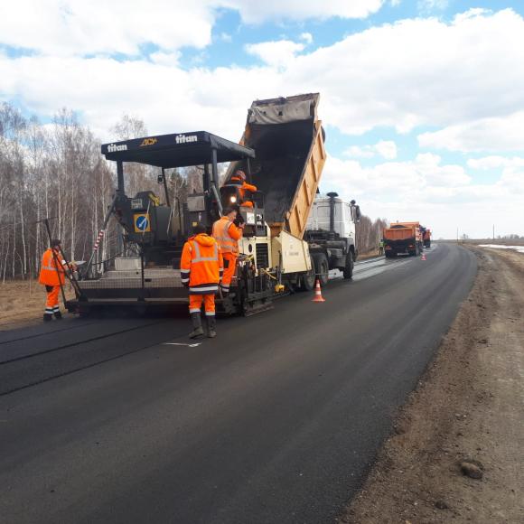 Про ремонт дорог: в крае отремонтировали трассу Белоярск-Заринск и еще 44 объекта по плану