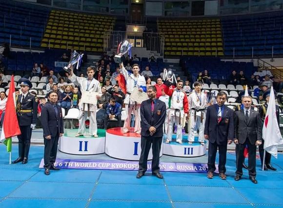 Успех алтайских спортсменов на международных соревнованиях по киокушинкай каратэ