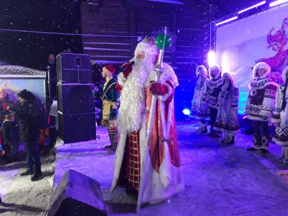 В Барнаул приехал главный Дед Мороз страны!