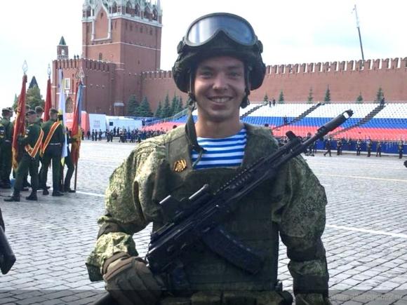 Барнаулец участвовал в Параде Победы в Москве