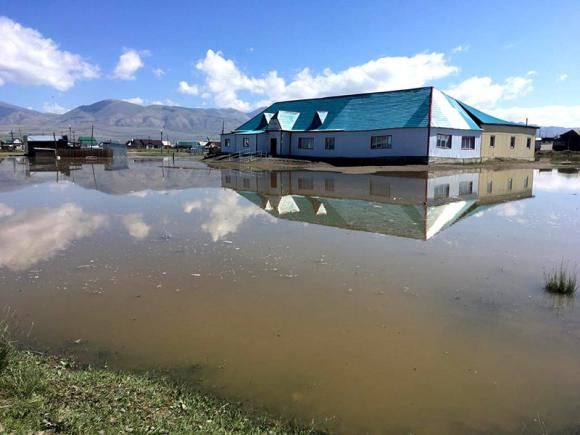 В Кош-Агачском районе наводнение (фото)