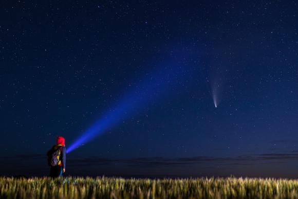 Где найти комету Neowise на небе?