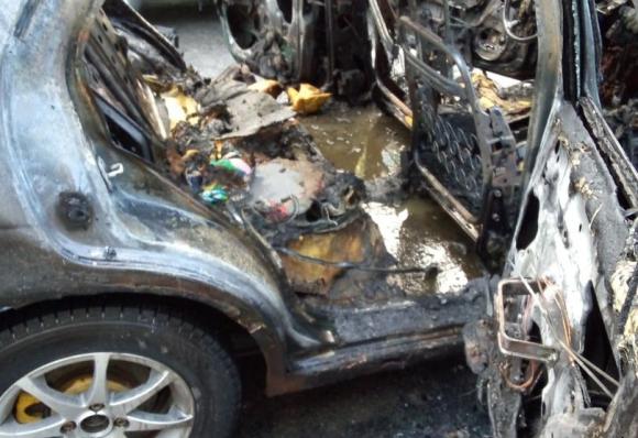 В Бийске манипуляции с канистрой у машины привели к возгоранию авто