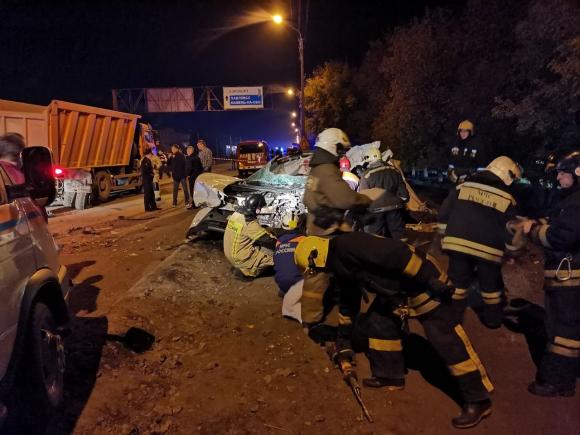 За секунду до...: появилось видео с Павловского тракта в день смертельной аварии