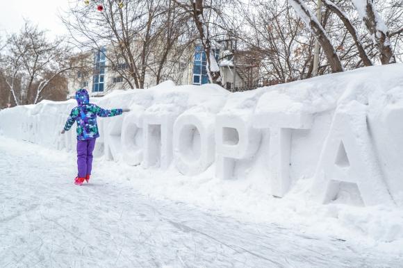 Барнаульцев на каникулах будут учить катанию на коньках
