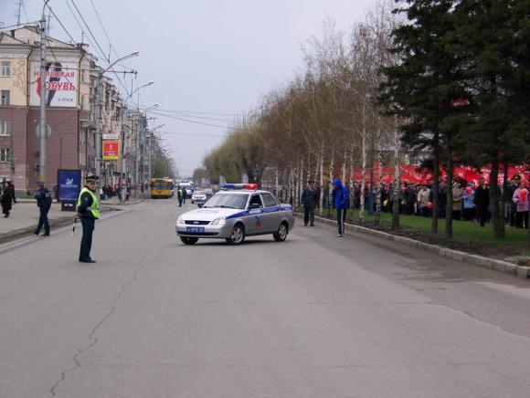 1 мая перекроют участок проспекта Ленина