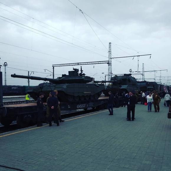 В Барнаул прибыл поезд-музей