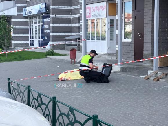 В Барнауле женщина упала с высоты