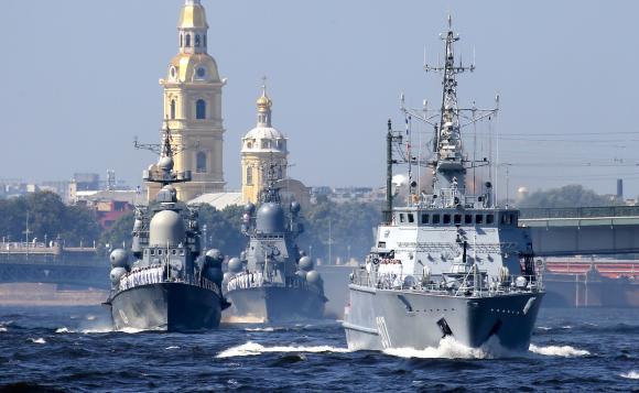 Россияне увидят трансляцию большого военно-морского парада