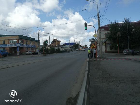 В Барнауле рабочие повредили газопровод